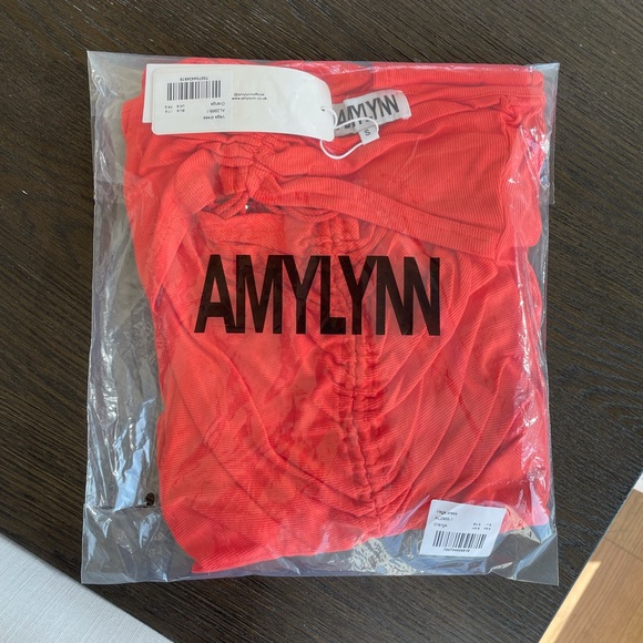 Wolf & Badger Vega Dress in Orange - Picture 6 of 8